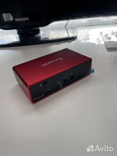 Звуковая карта focusrite scarlett solo 3rd gen