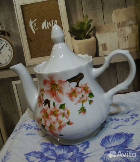 Чайник заварочный фарфор