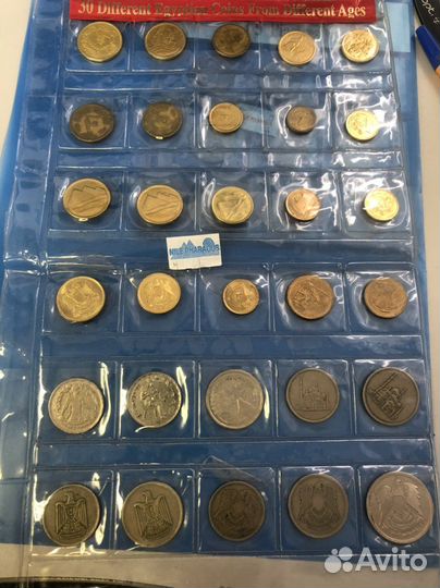 Набор монет Египет 30 штук
