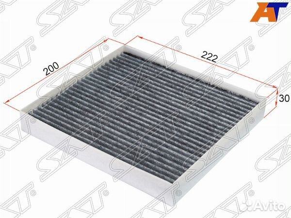 Фильтр салона hyundai solaris