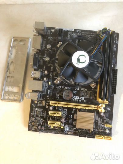 Сборка asus H81M-K/i3/8gb