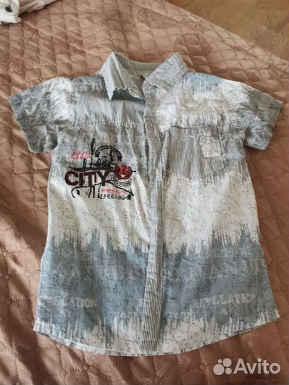 Рубашки школьная для мальчика