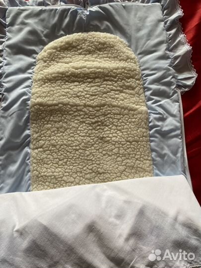 Конверт на выписку для мальчика зима