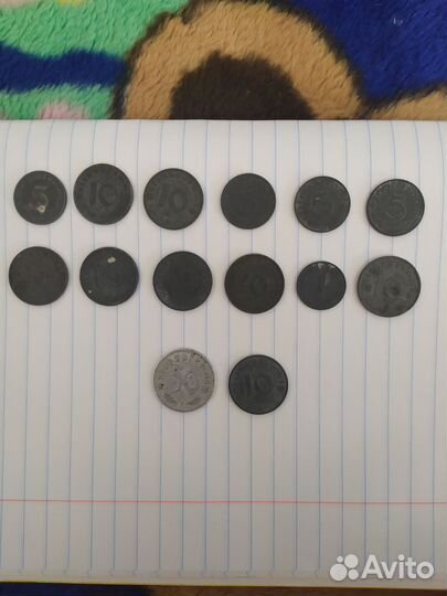 Пфенниги, с 1940 по 1944 гг