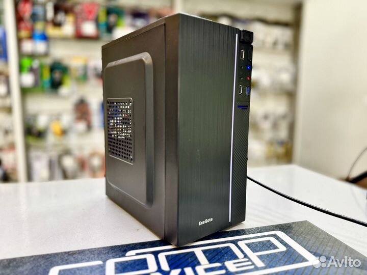 Игровой компьютер Ryzen SSD+HDD 8GB RX570