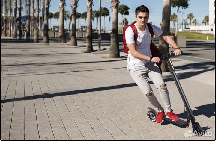 Городской самокат globber с тормозом б/у