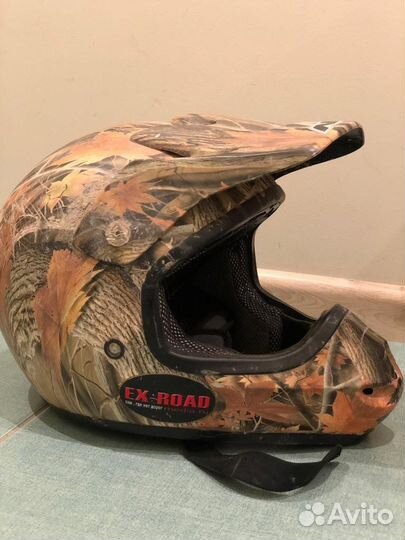 Шлем для мотоцикла эндуро кросс nfx