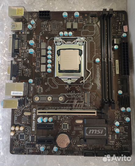 Материнская плата MSI B250m PRO-VD