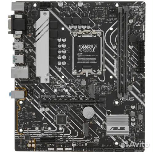 Материнская плата 1700 asus prime H610M-A