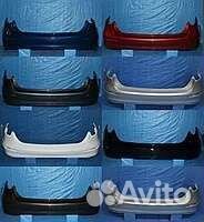 Бампер Kia Rio 3 задний 2015 + в цвет