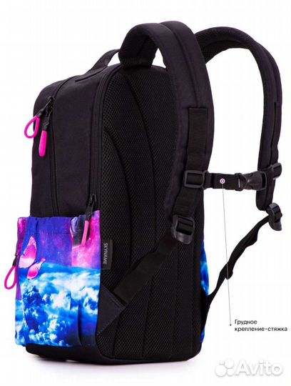 Рюкзак школьный для девочки новый