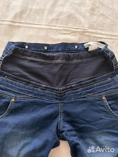 Джинсовый комбинезон для беременных