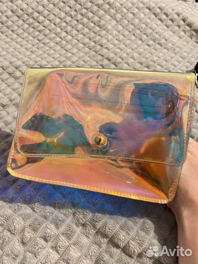 Сумка яркая прозрачная детская/взрослая