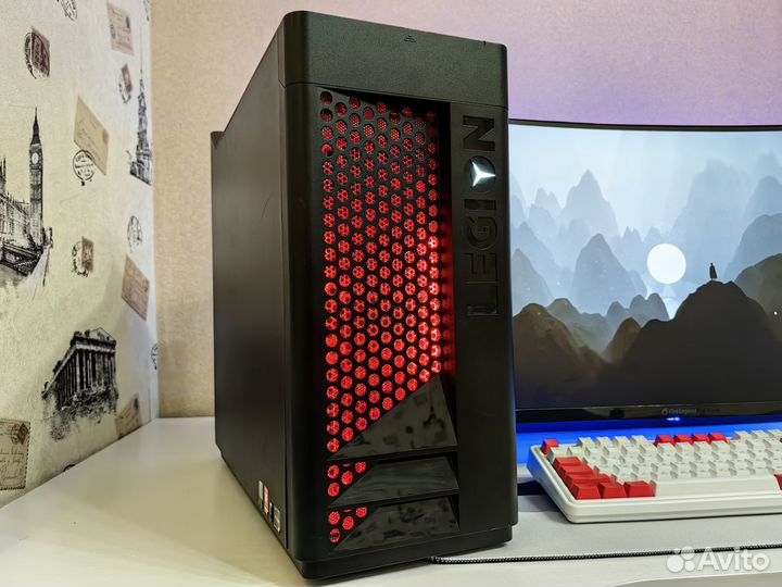 Игровой Компьютер Lenovo RX570 в стильном корпусе
