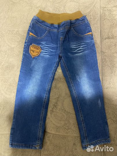 Б/у джинсы на мальчика р 104-116