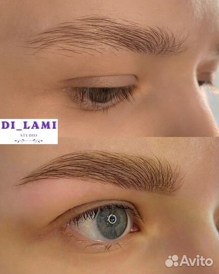 Ламинирование ресниц и бровей. Пирсинг волос