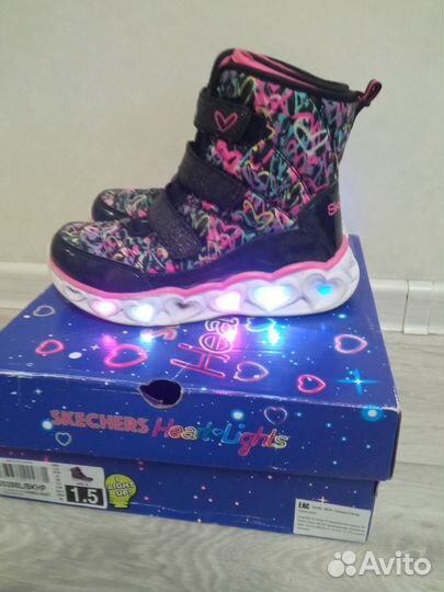 Skechers ботинки для девочки