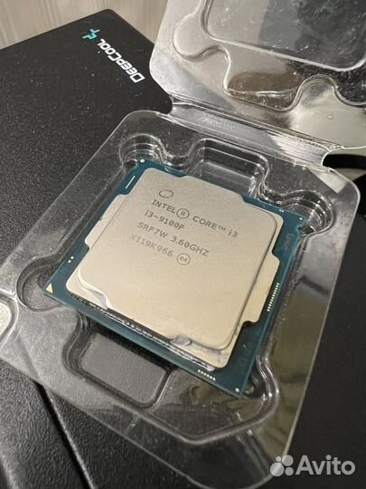 Процессор Intel core i3 9100f