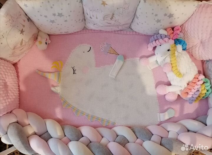 Бортики в кроватку