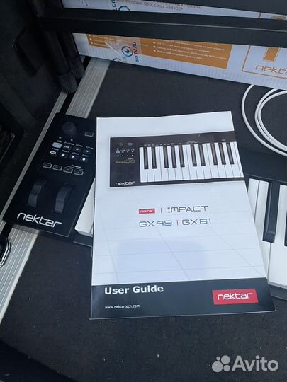 Midi клавиатура Nektar impact gx61