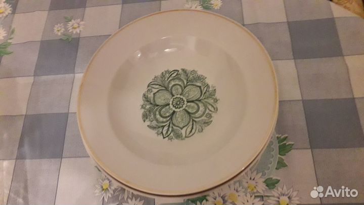 Суповые тарелки СССР