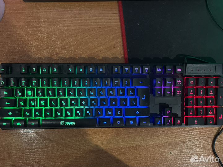 Игровая клавиатура Оклик