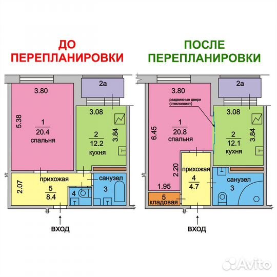 Проект перепланировки квартиры