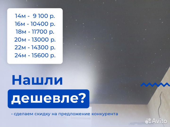 Натяжной потолок