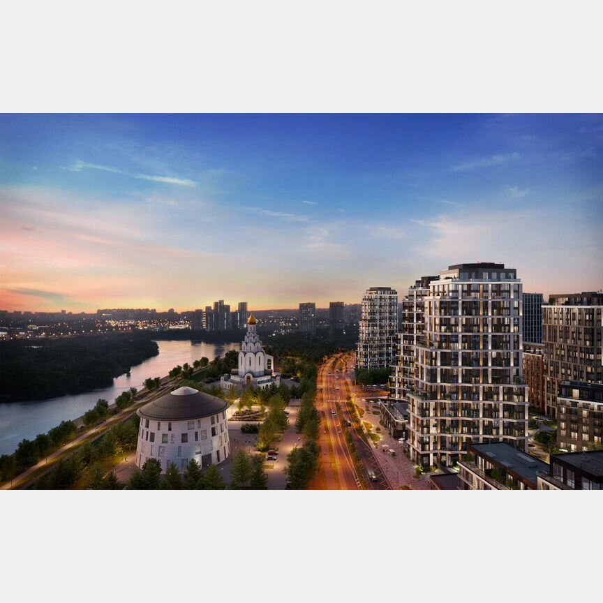 2-к. квартира, 81,7 м², 18/20 эт.