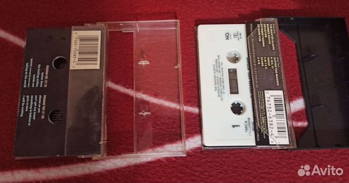 Аудиокассеты с записью,производства USA