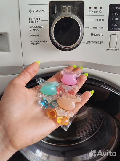 Парфюм Капсулы для стирки 5 в 1 премиум