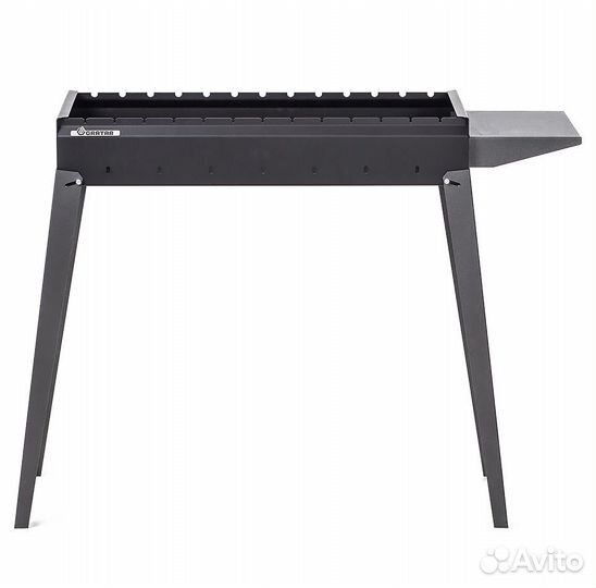 Вместительный мангал с складными ножками