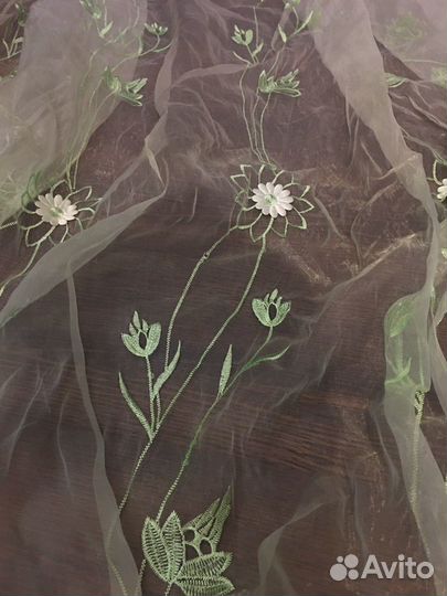 Тюль огранза