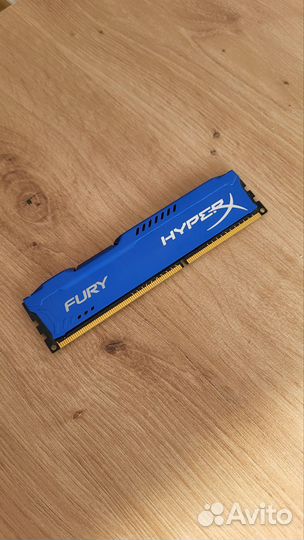 Оперативная память ddr3 hyperx fury 4gb