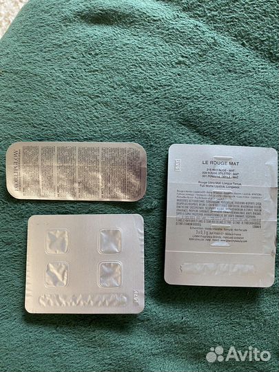 Помады и пробники chanel dior givenchy оригинал