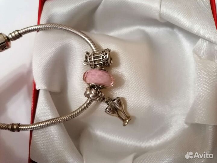 Серебряный браслет пандора