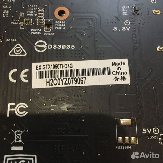 GeForce GTX 1050 Ti Expedition OC 4GB