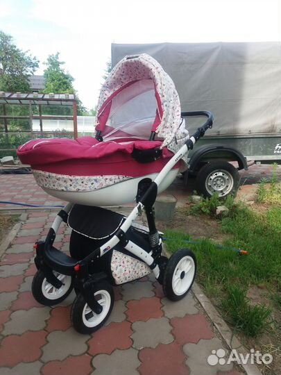 Коляска 3в1 aston CAR baby