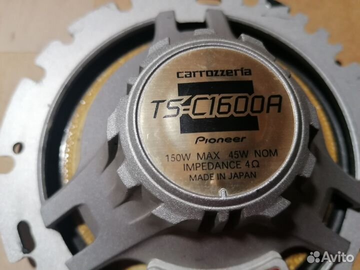 Динамики Pioneer carrozzeria ts-c1600a