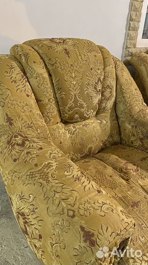 Диван с креслами бу
