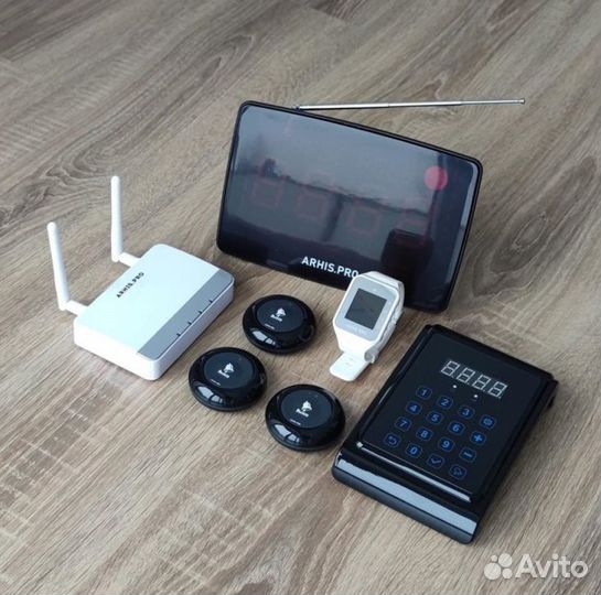 Кнопка вызова официанта, персонала беспроводная