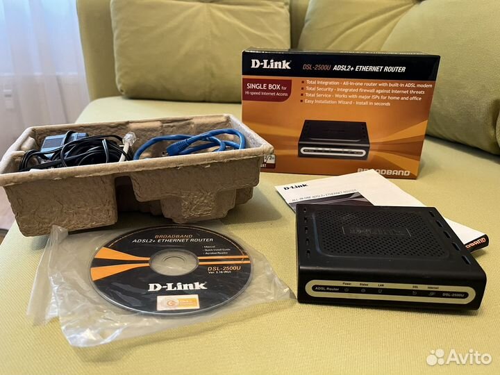 Роутер D-link DSL-2500U