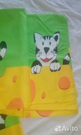 Детское постельное белье новое