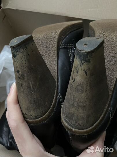 Сапоги женские зимние натуральная кожа 40