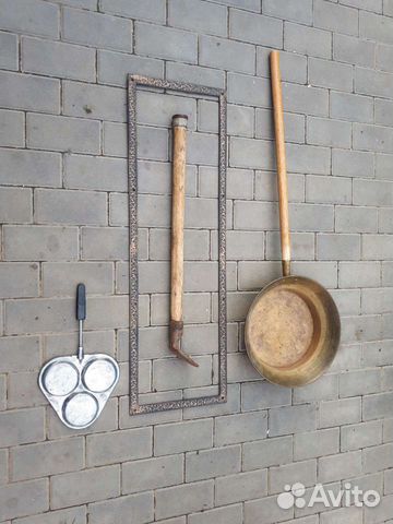 Таз латунный, керосинка