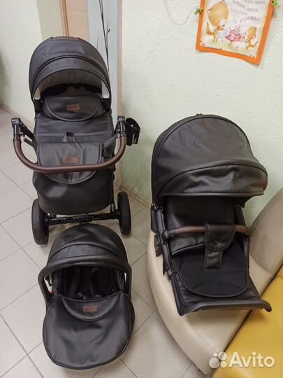 Коляска бомба Verdi Mocca 3 в 1. Новейшая
