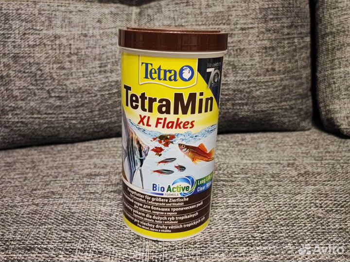 Корм для рыб Tetra TetraMin Flakes XL 1 л, хлопья