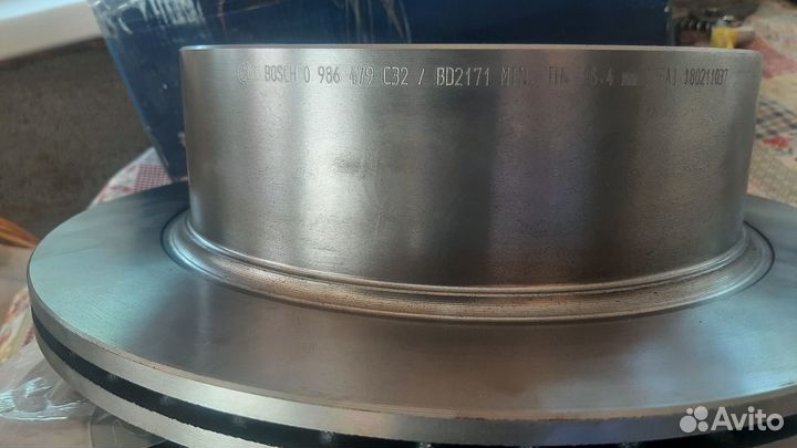 Задние тормозные диски Мицубиси паджеро Спорт 2