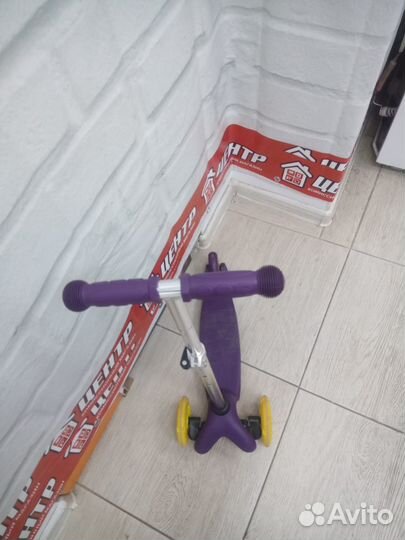 Самокат детский трехколесный