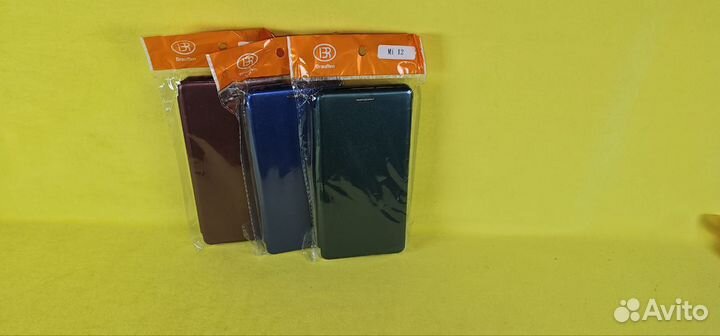 Книжка кожаная-магнитная Xiaomi Mi12